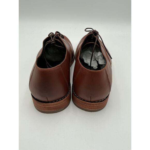 Nisolo \'Everyday\' Brown Leather Oxford Brandy Shoe Size 10 main image 4